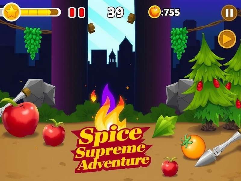 Spice Supreme Adventure Game Screenshot